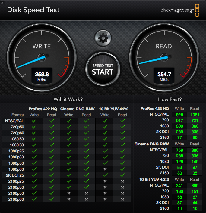 blackmagic disk speed test windows